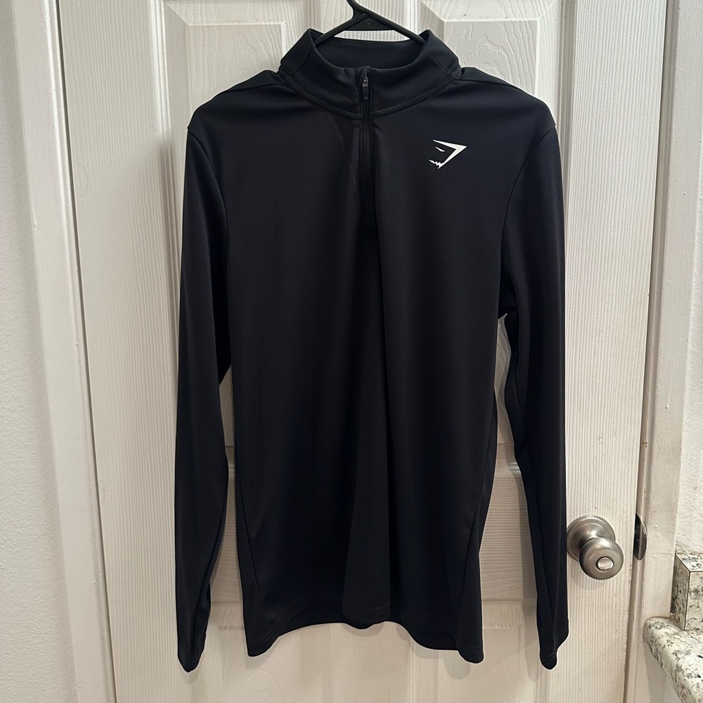 Gymshark men’s 1/2 zip up shirt